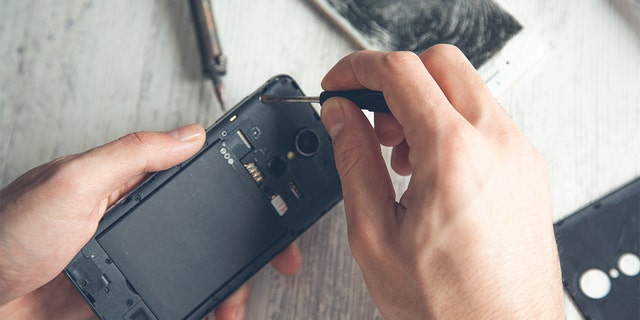 Repair a broken phone.